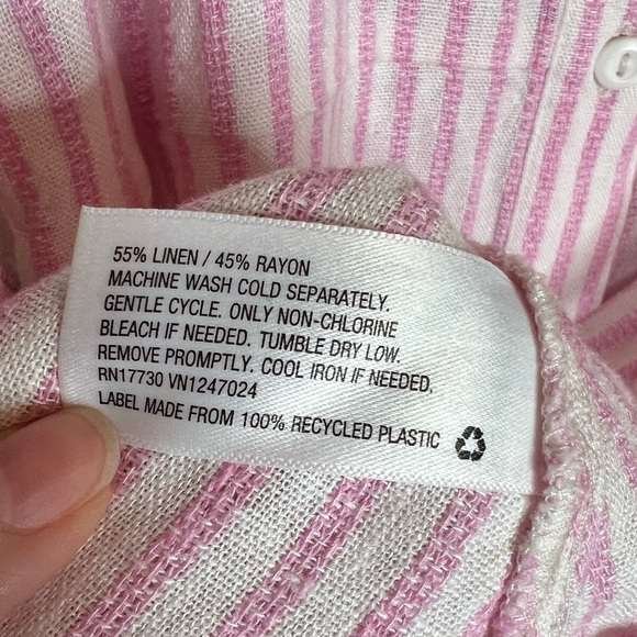 ALEXIS x Target Striped Tulip Sleeves Shirtdress. Size XS - Picture 11 of 11